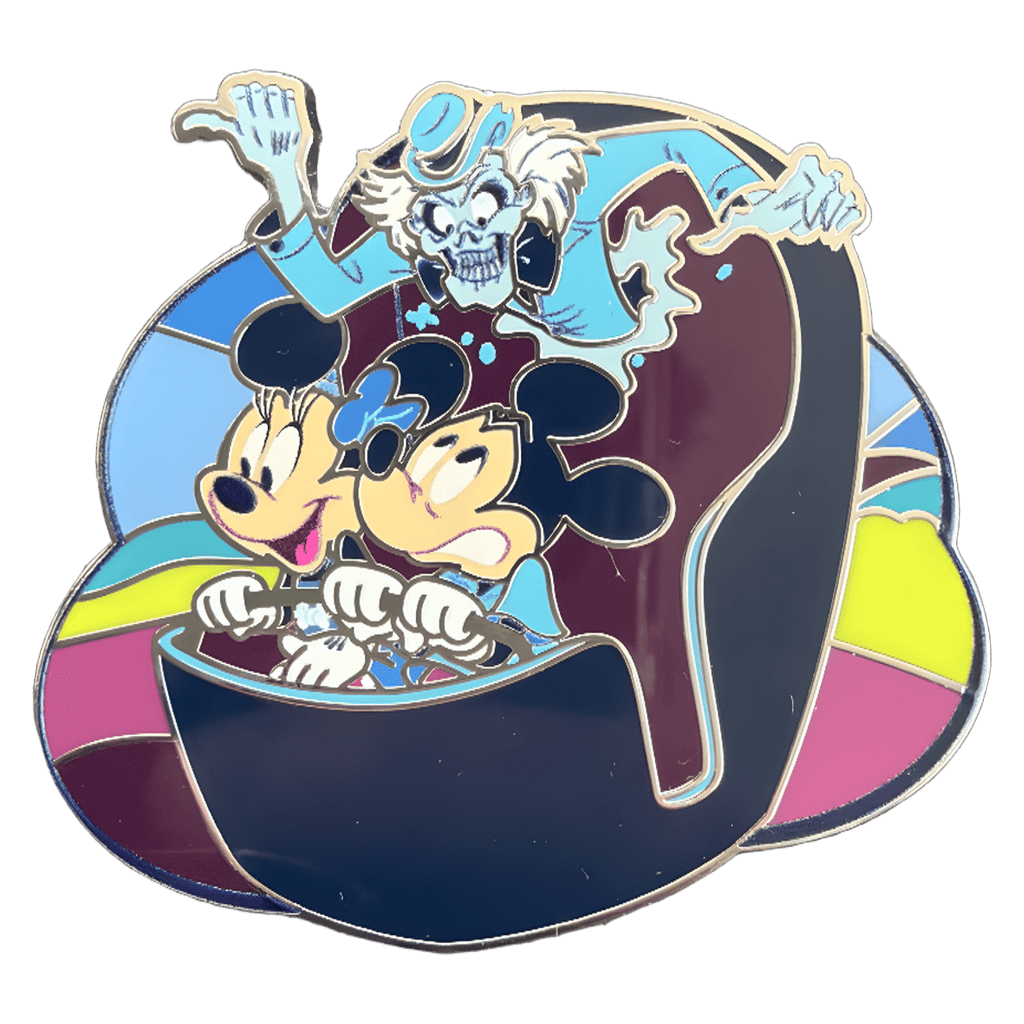 Mickey and Minnie on Doom Buggie Disney pin