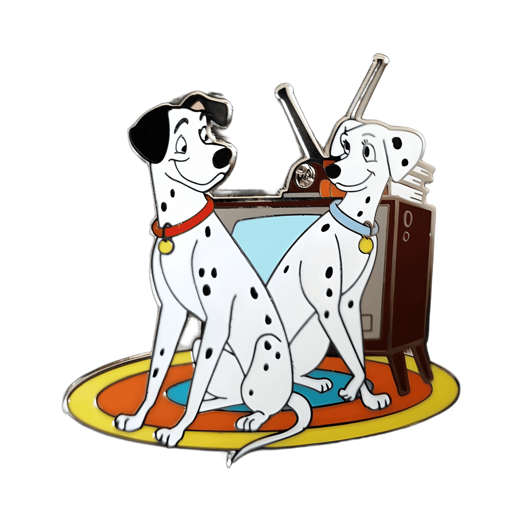 Pongo and Perdita Disney pin