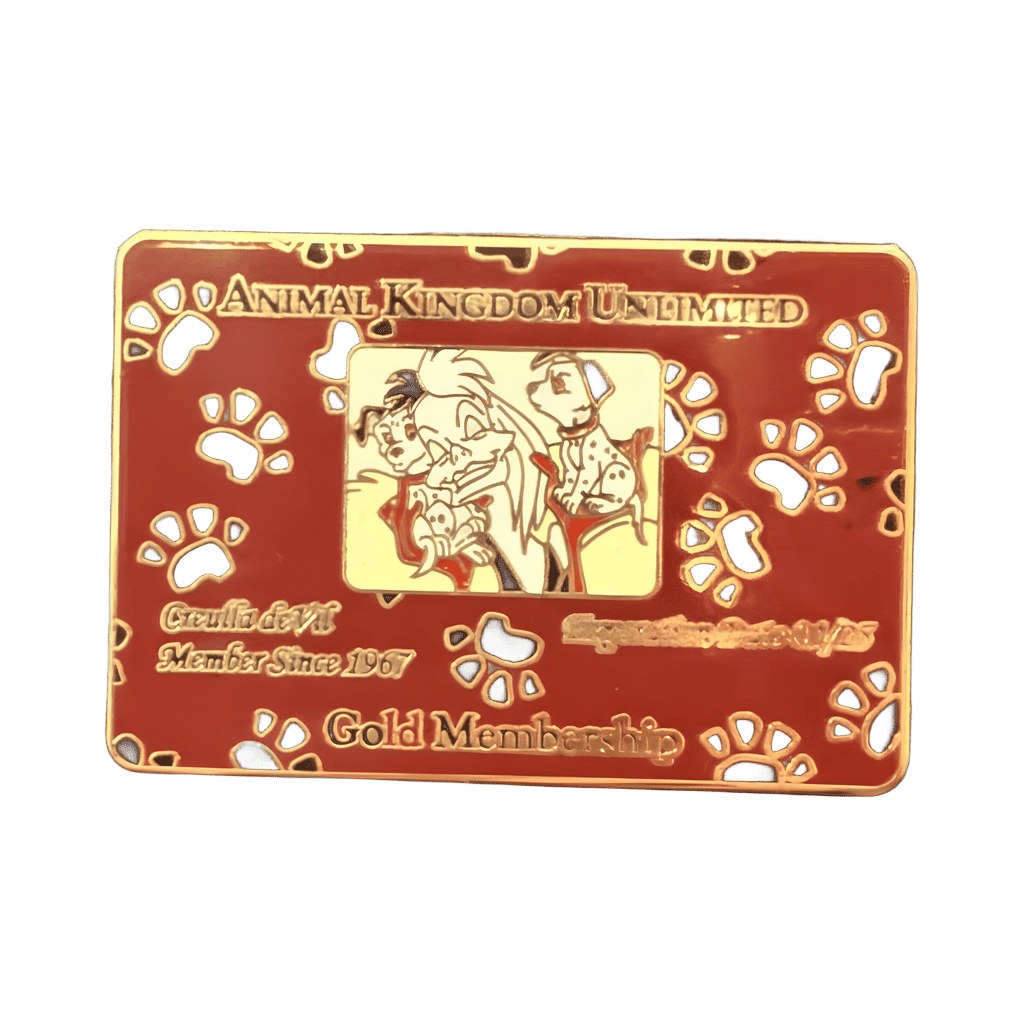 Animal Kingdom Unlimited - Cruella de Vil Disney pin