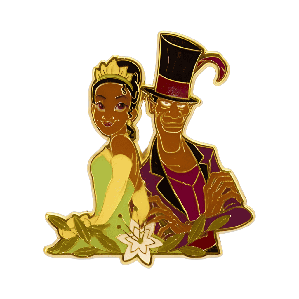 Tiana & Dr. Facilier Disney pin