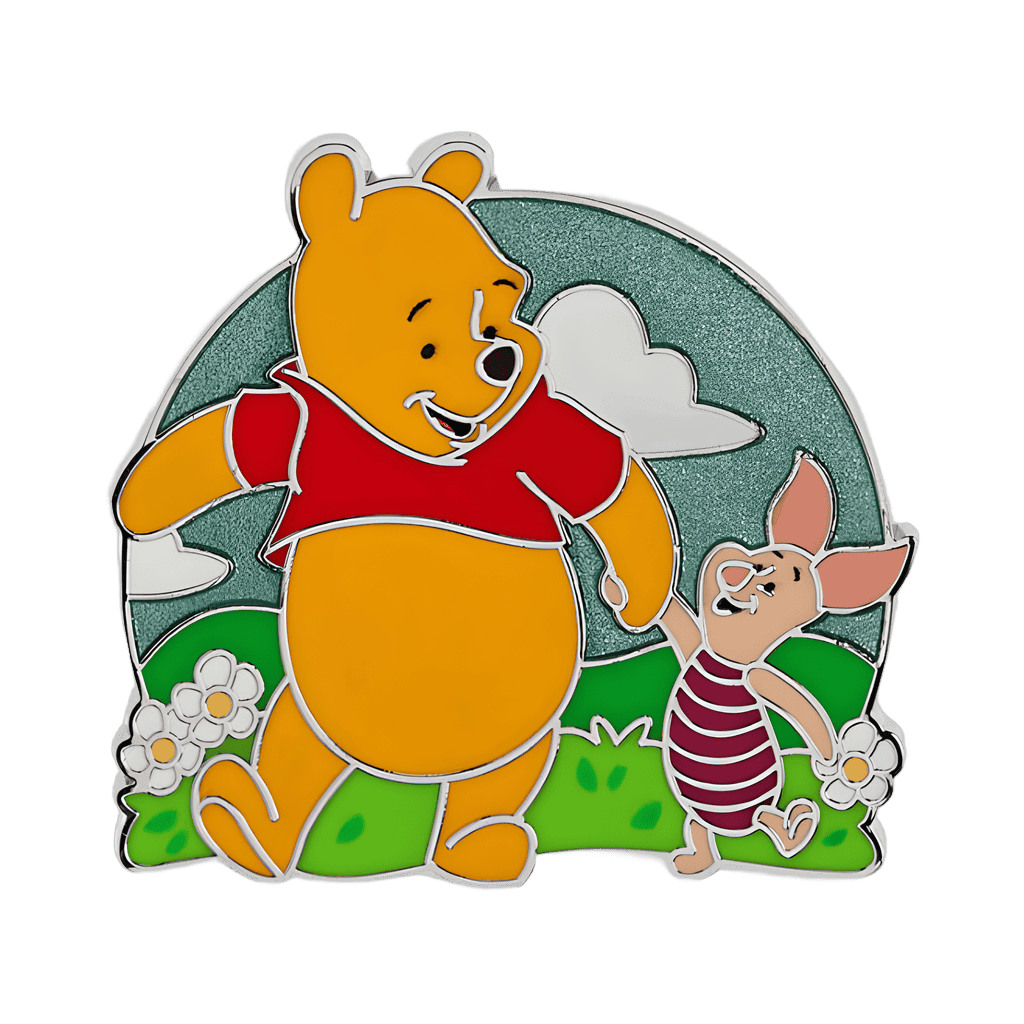 Winnie the Pooh & Piglet Holding Hands Pin Disney pin