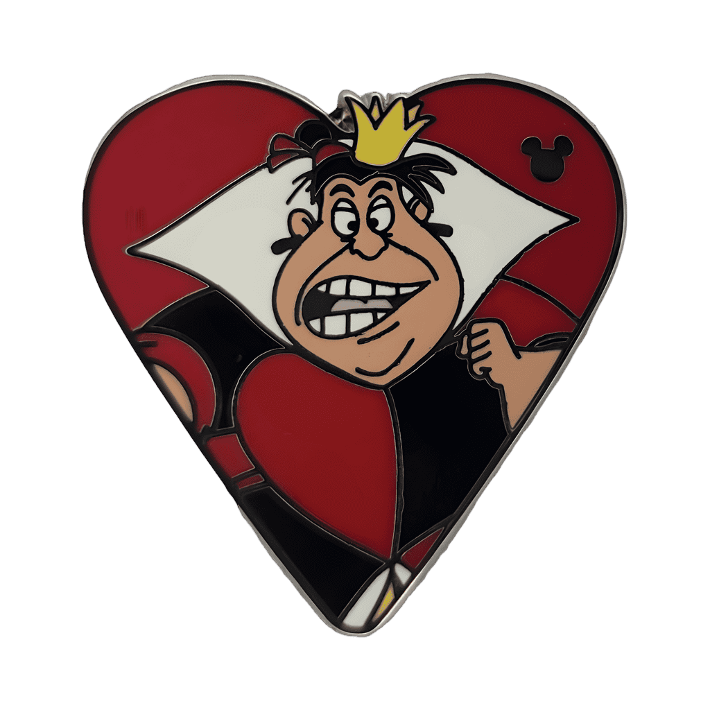 Queen of Hearts Heart Disney pin