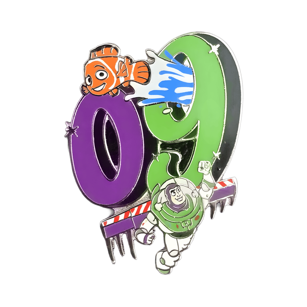 Buzz Lightyear and Nemo Disney pin