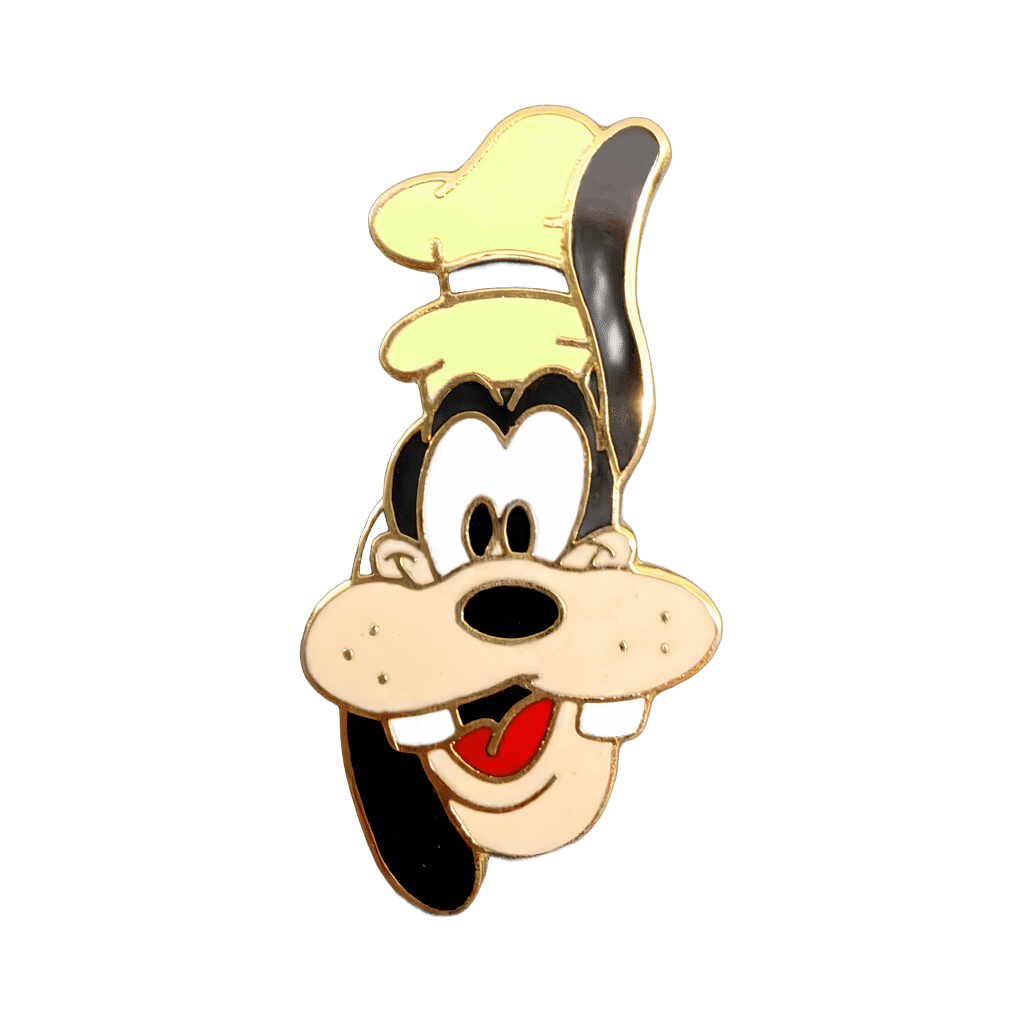 Goofy Head - One Ear Raised - Version 4 Disney pin