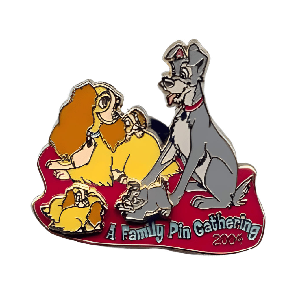Lady and the Tramp Family Disney pin