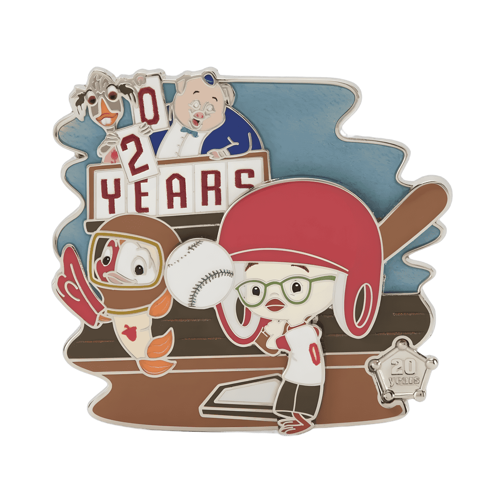 Chicken Little Baseball 20th Anniversary Pin Disney pin