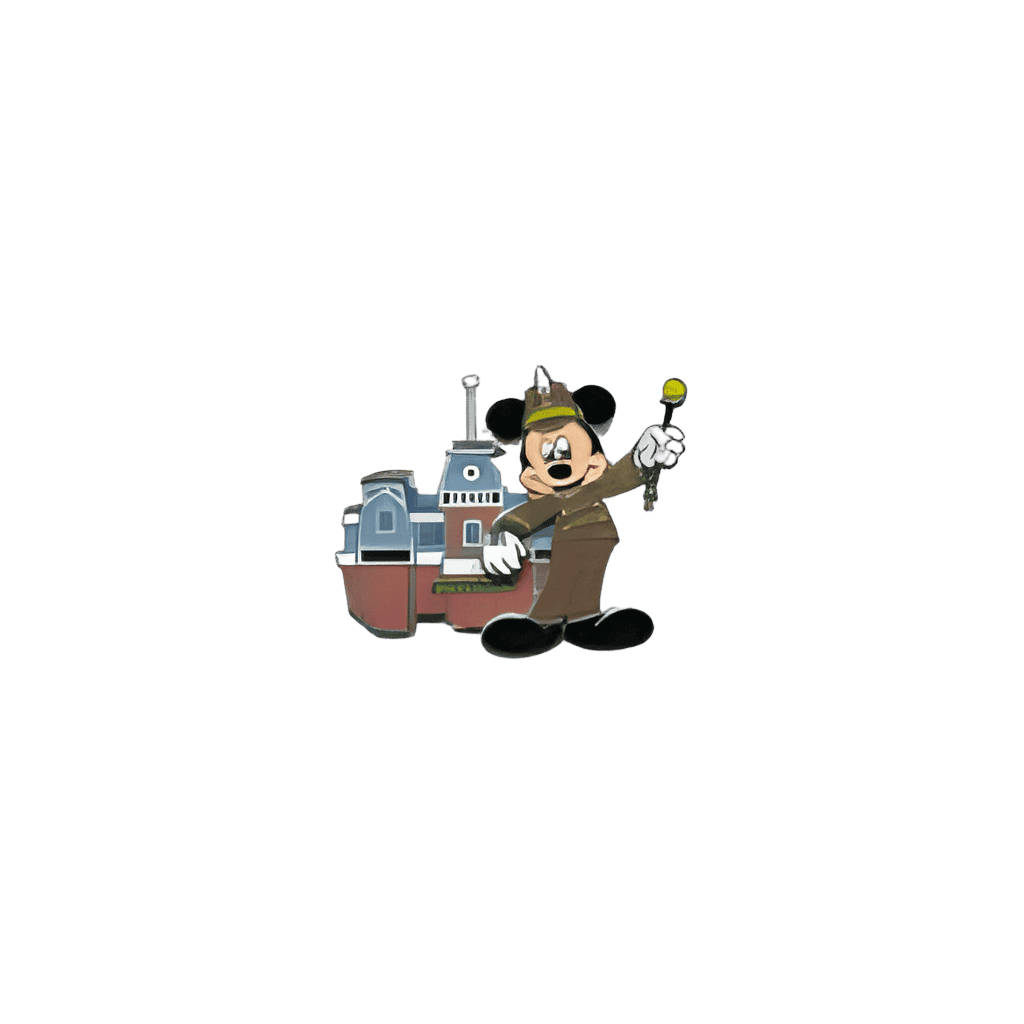 Mickey on Main Street U.S.A. Disney pin