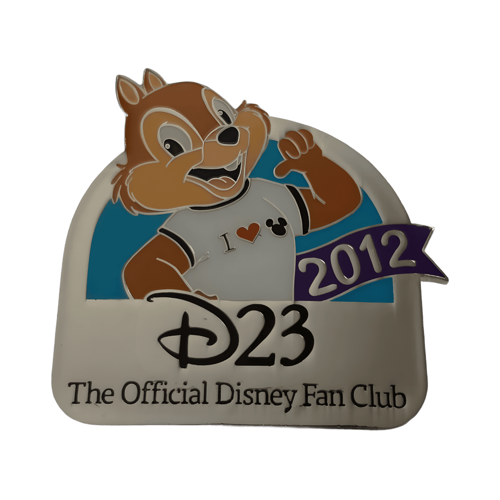 2012 Chip - I (Heart) (Mickey Icon) Shirt Disney pin