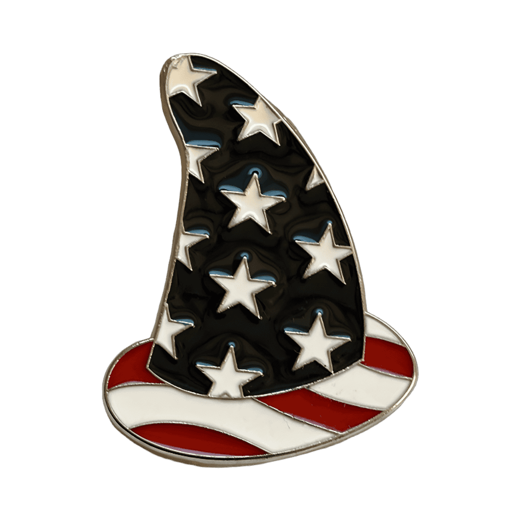 Patriotic Sorcerer's Hat Disney pin