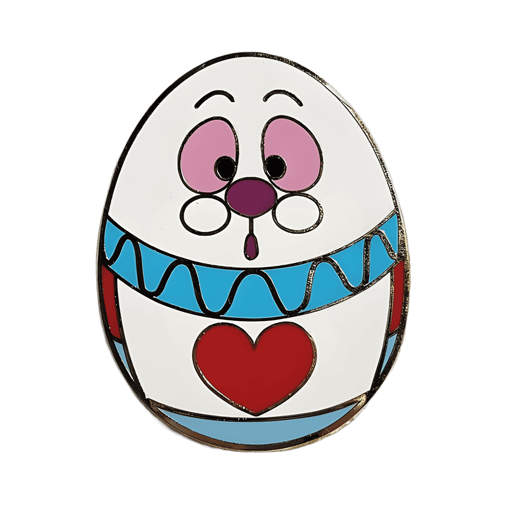 White rabbit Disney pin