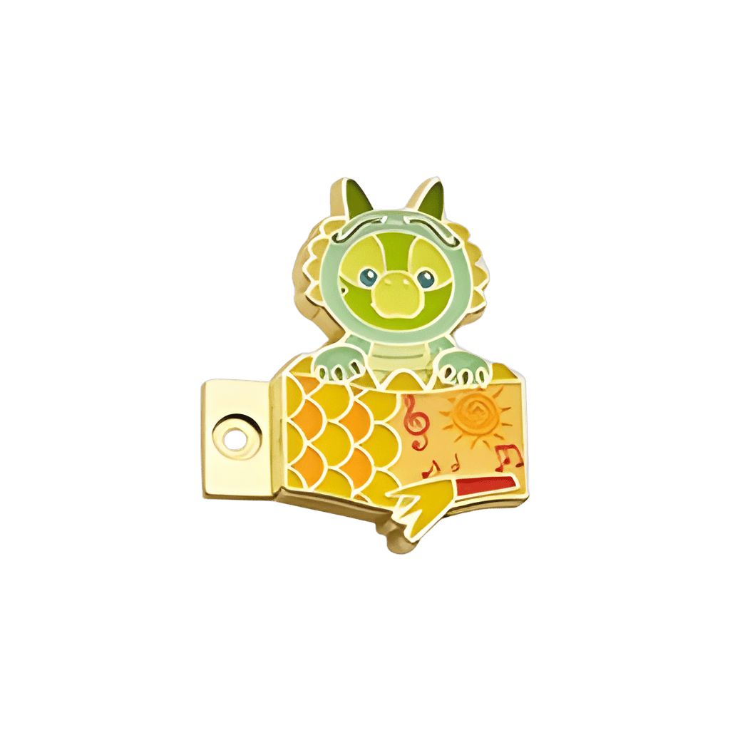 Olu Mel and Dragon Torso Disney pin