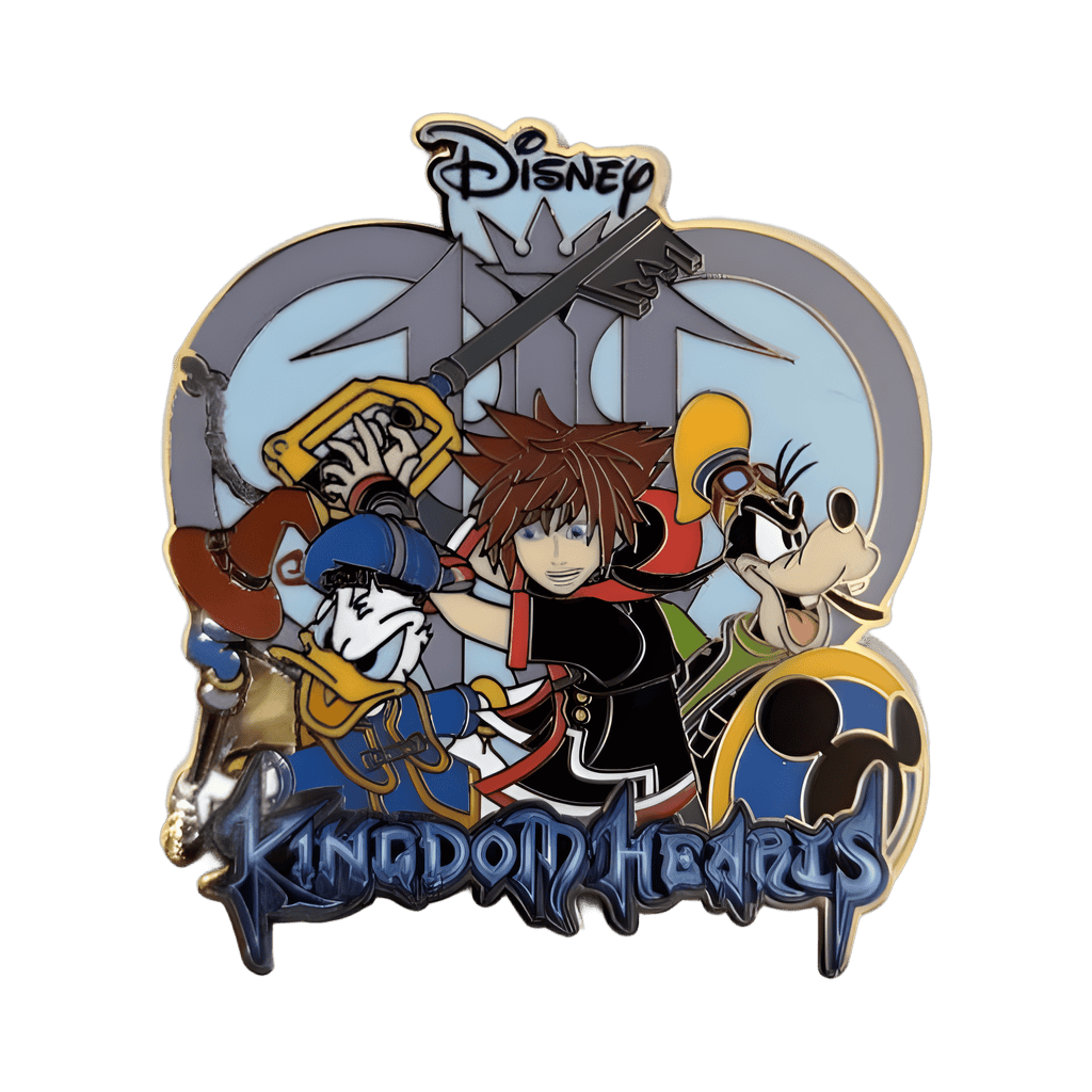 Donald, Sora, and Goofy Disney pin