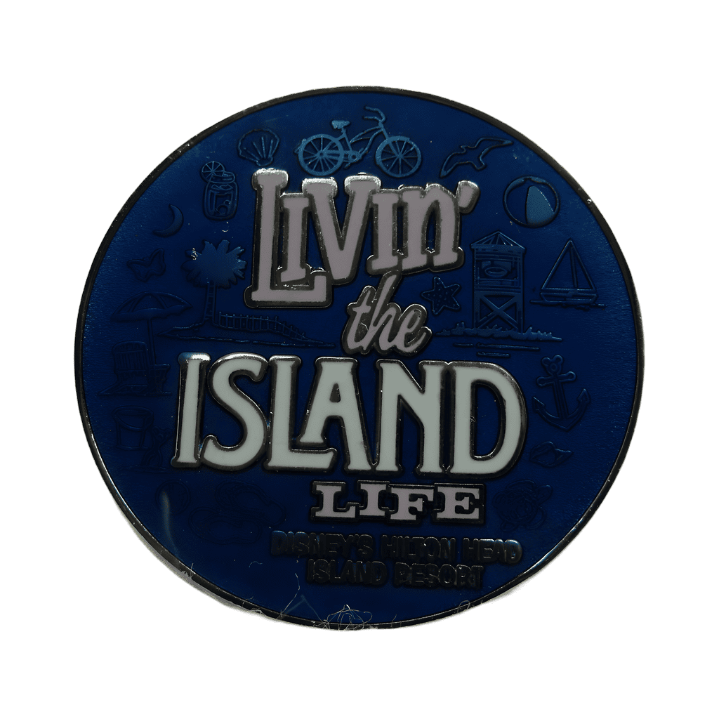 Livin’ The Island Life Hilton Head Island Resort Pin Disney pin