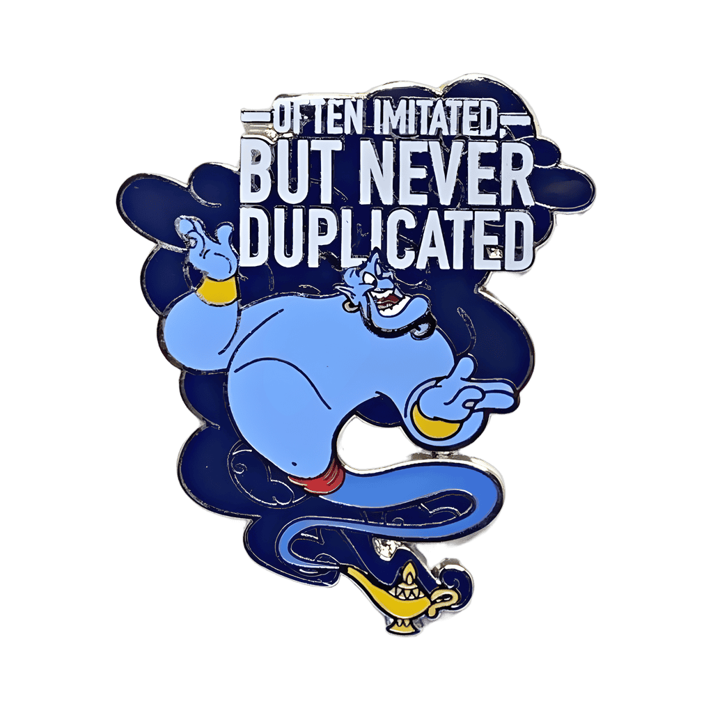 Genie - Often Imitated Never Duplicated Disney pin