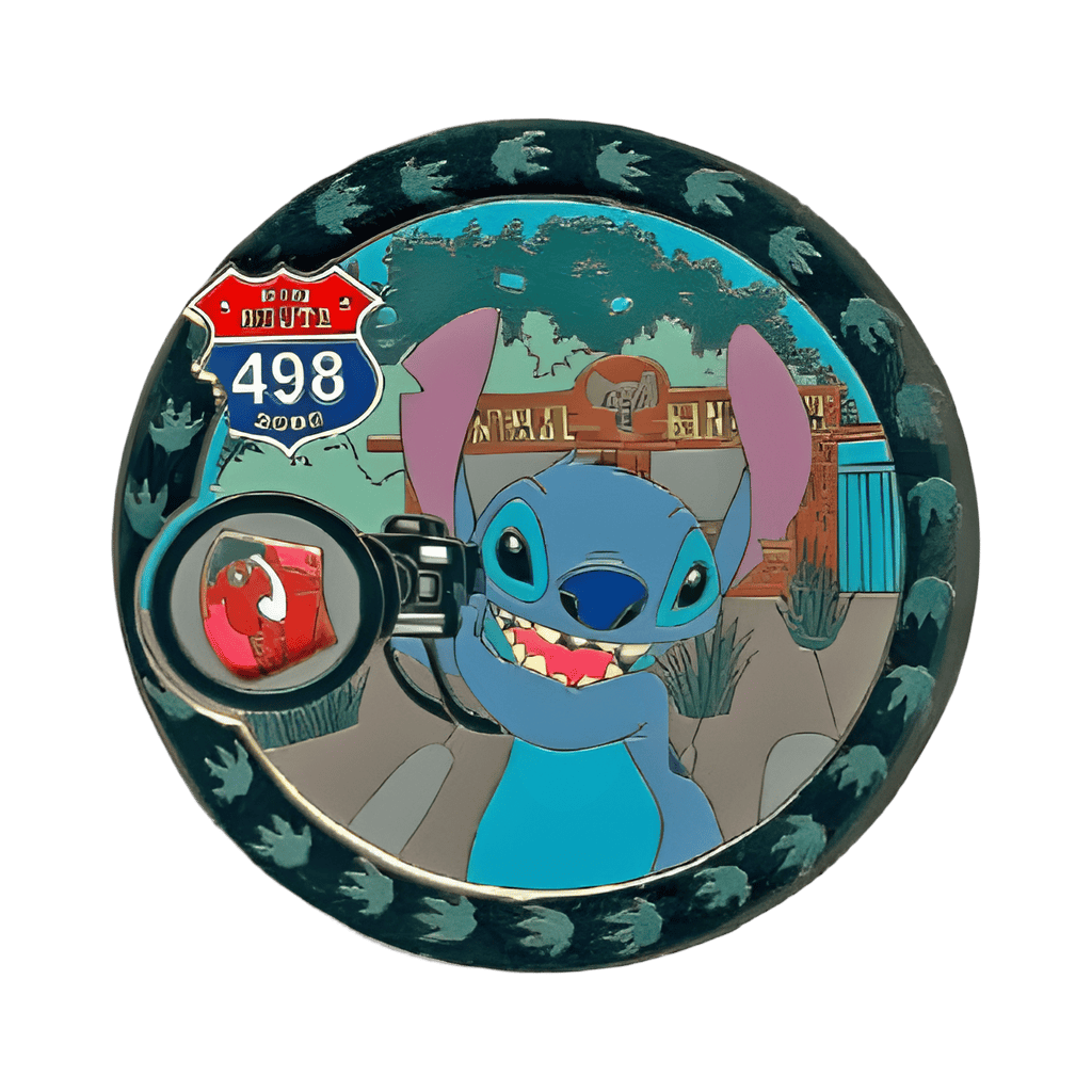 Stitch's Photo Safari Jumbo Disney pin