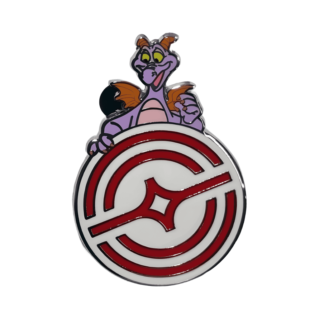 Figment and Guardians of the Galaxy: Cosmic Rewind Disney pin