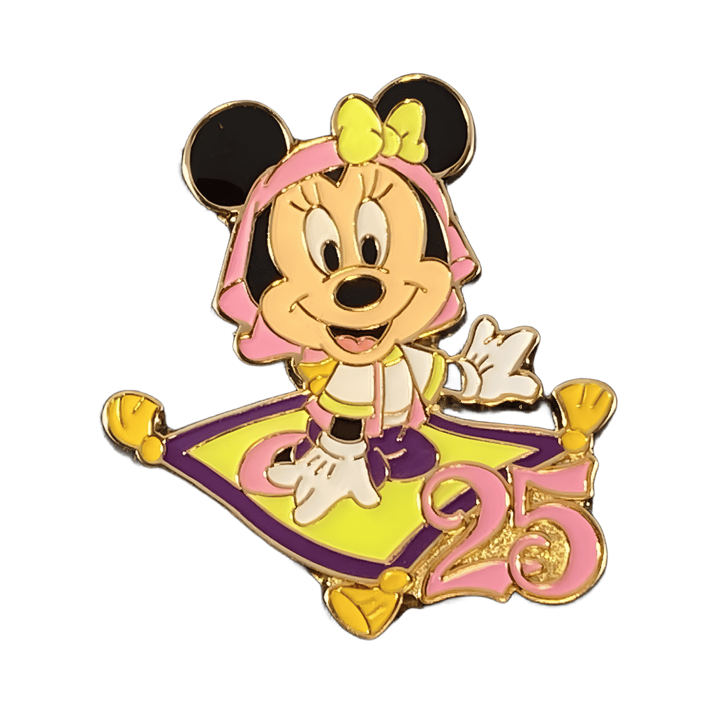 25th Anniversary - Magic Carpet - Minnie Disney pin