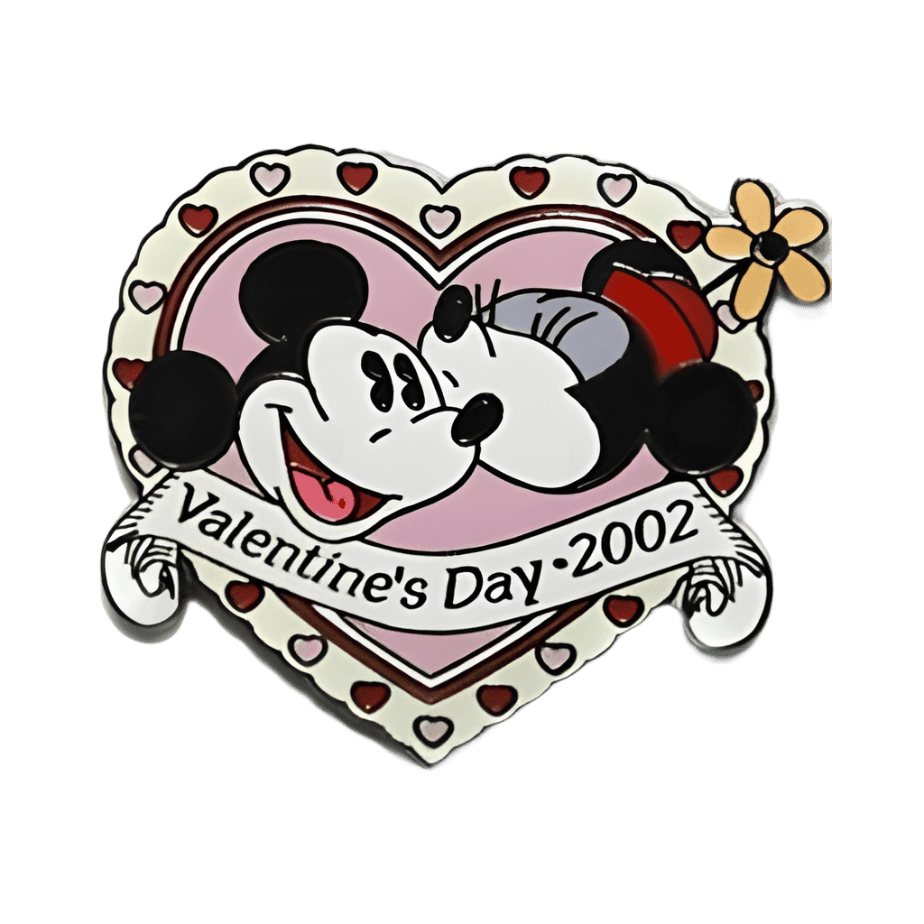 2002 (Mickey & Minnie In Heart) Disney pin