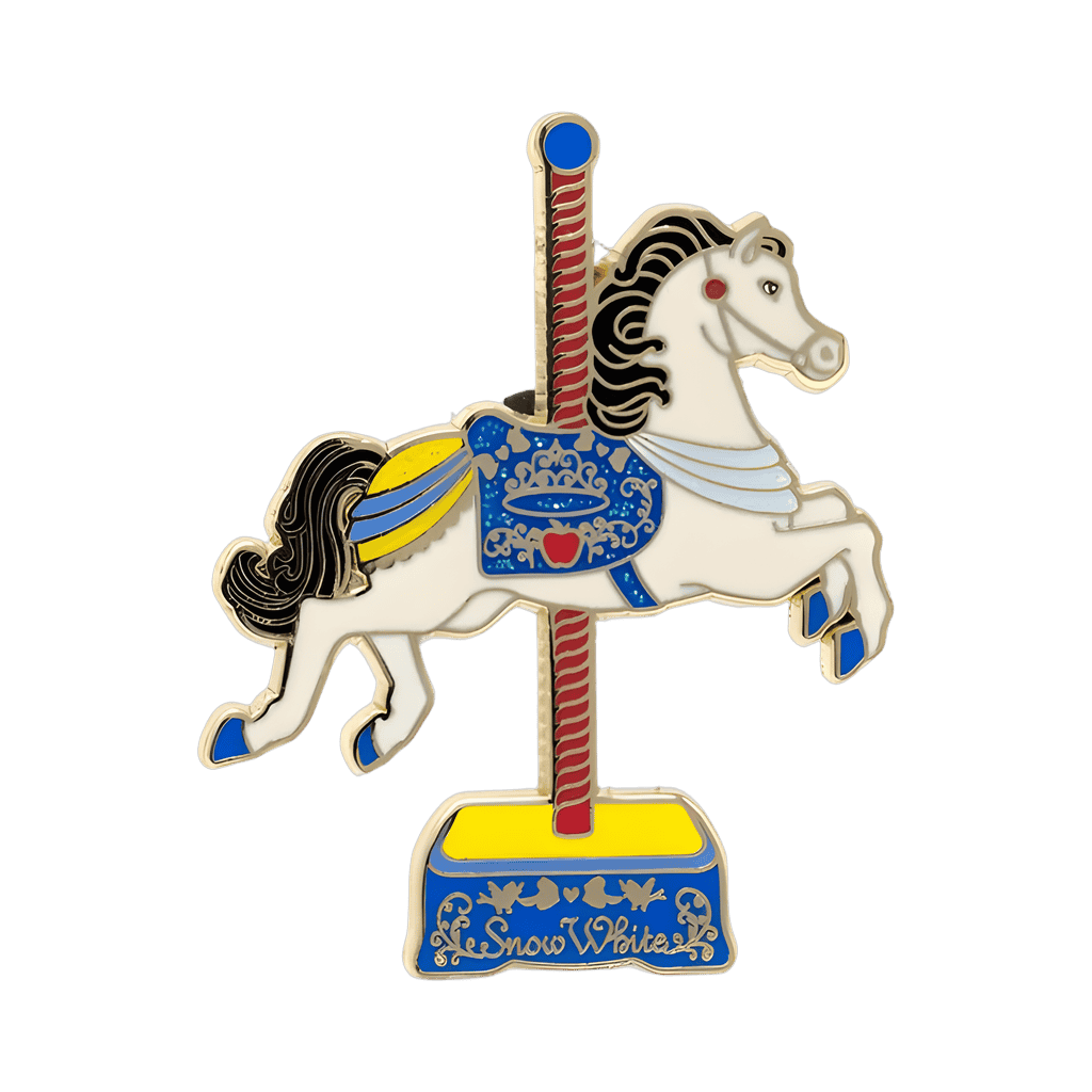 Snow White Carousel Horse Disney pin
