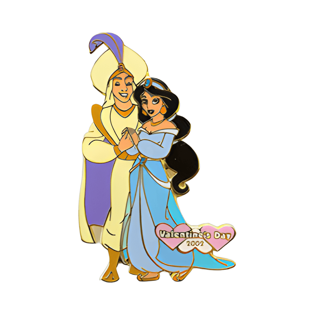 Princess Jasmine and Aladdin Disney pin
