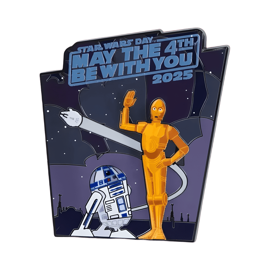 R2-D2 and C-3PO Disney pin