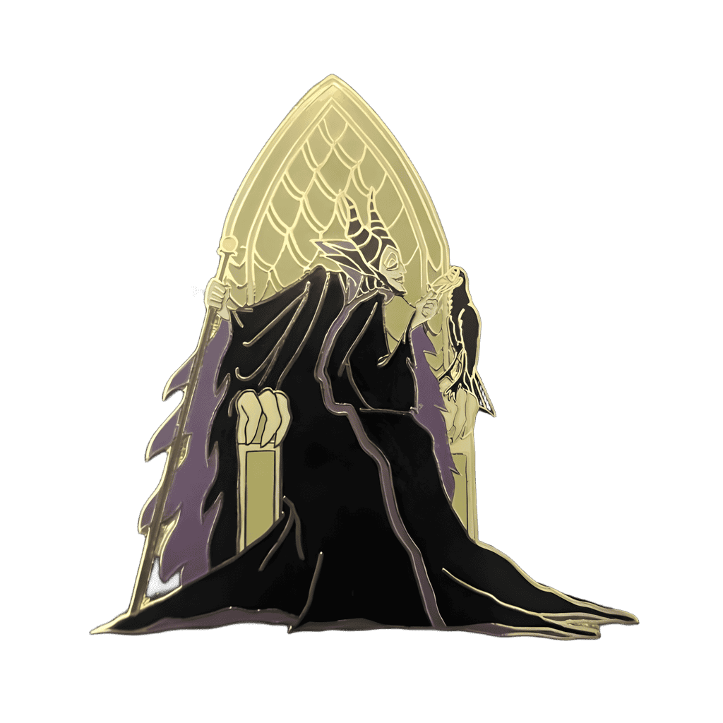 Maleficent with Diablo Disney pin