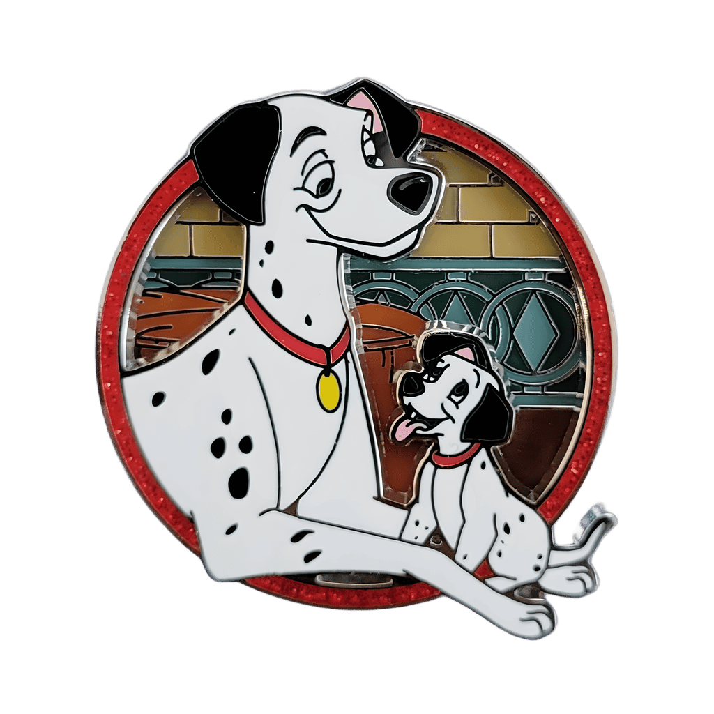 Pongo and Lucky Disney pin