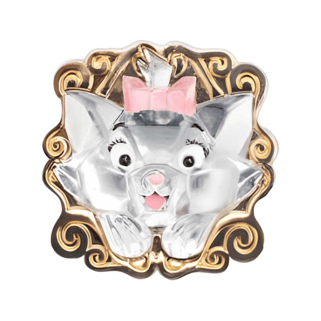 Marie jeweled Disney pin