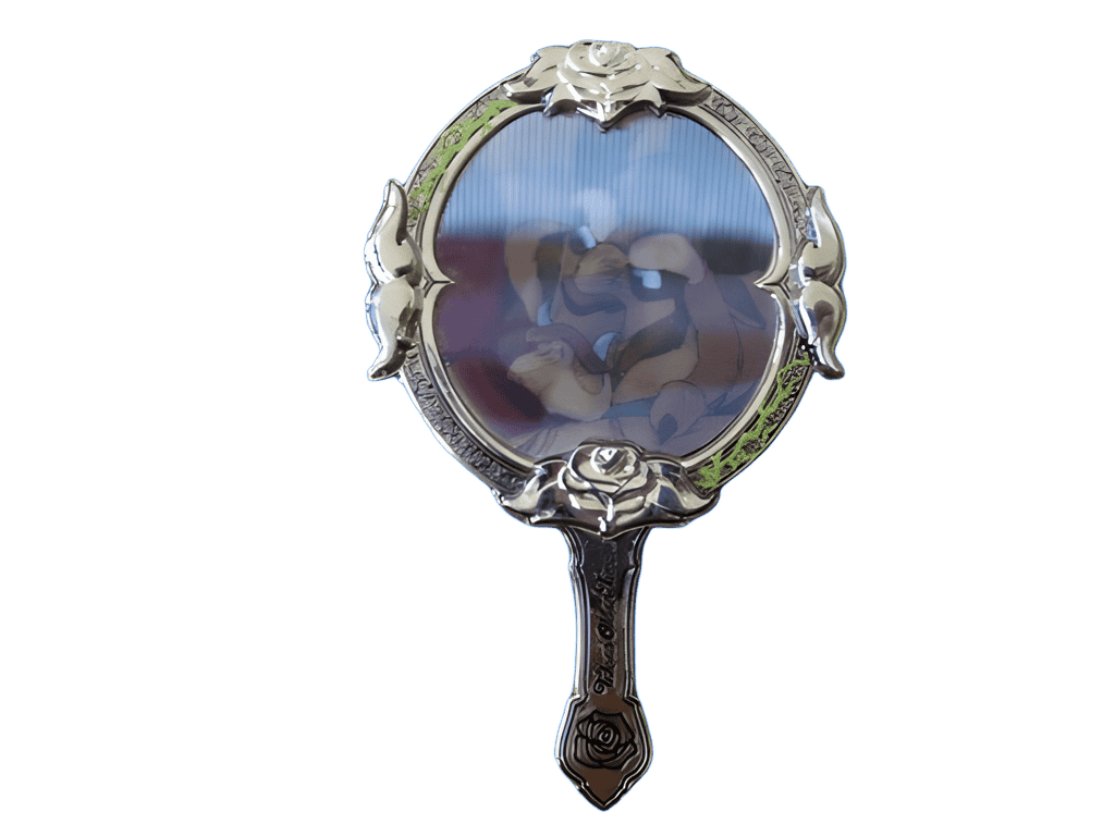 Beauty and the Beast Mirror Lenticular Disney pin