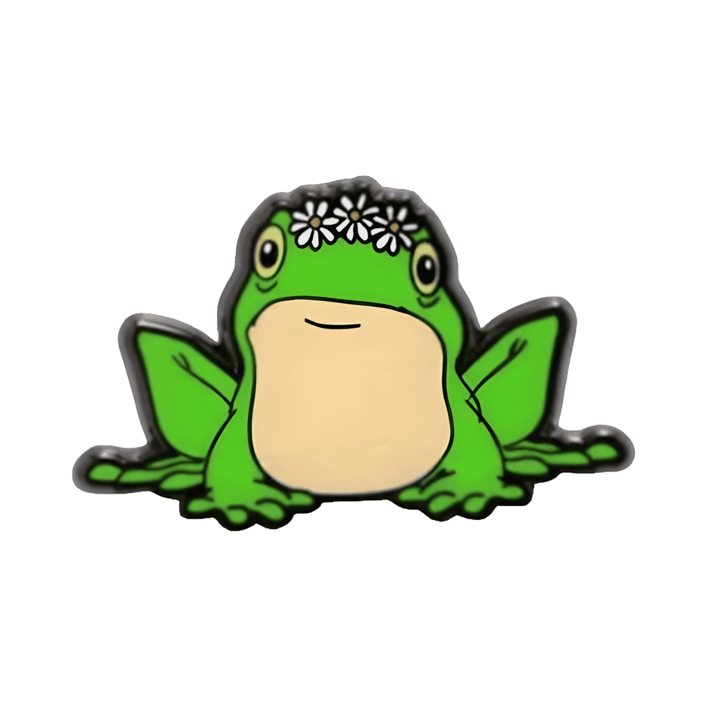 Frog with Flower Crown Disney pin