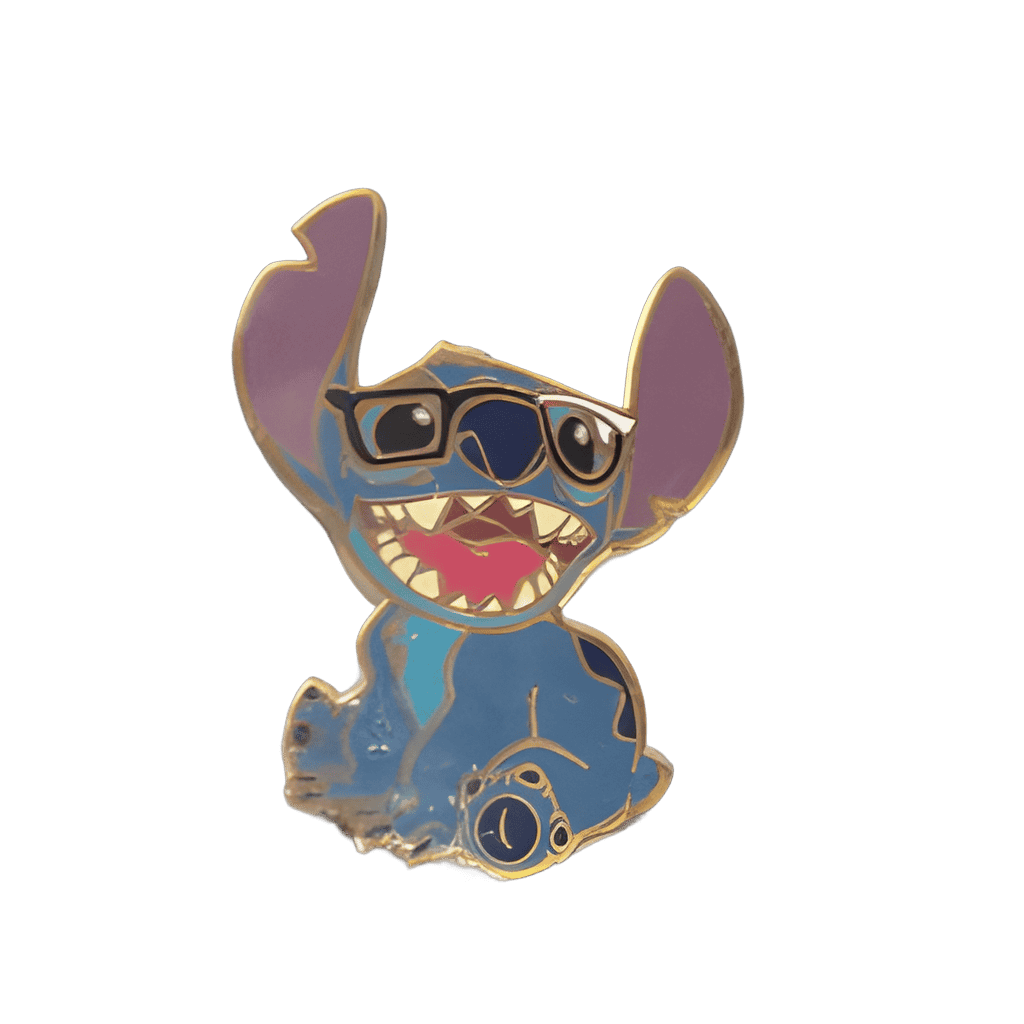 Stitch in Lost Disney pin