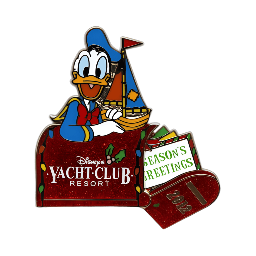 Disney's Yacht Club Resort - Donald Duck - Season's Greetings Disney pin