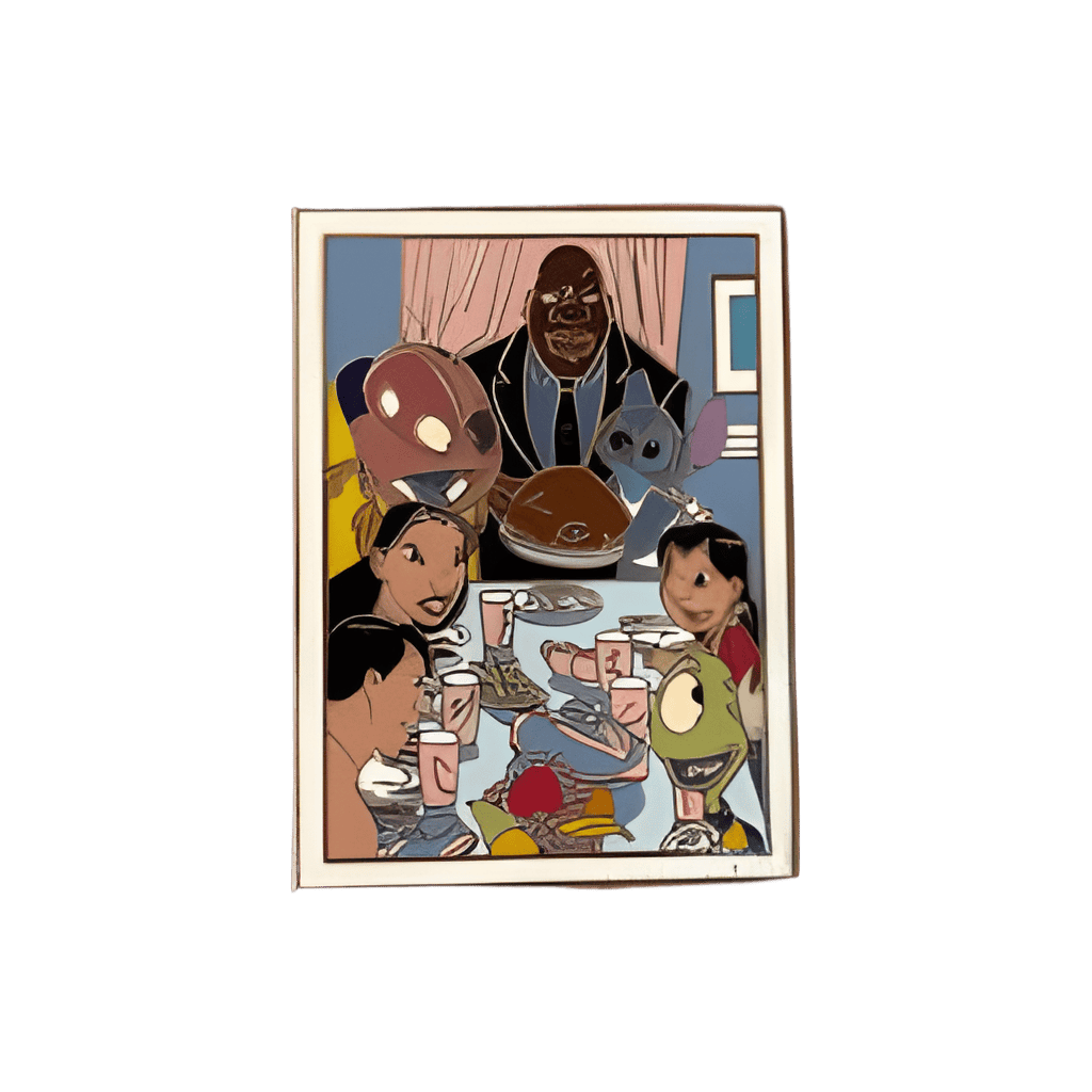Family Dinner Disney pin