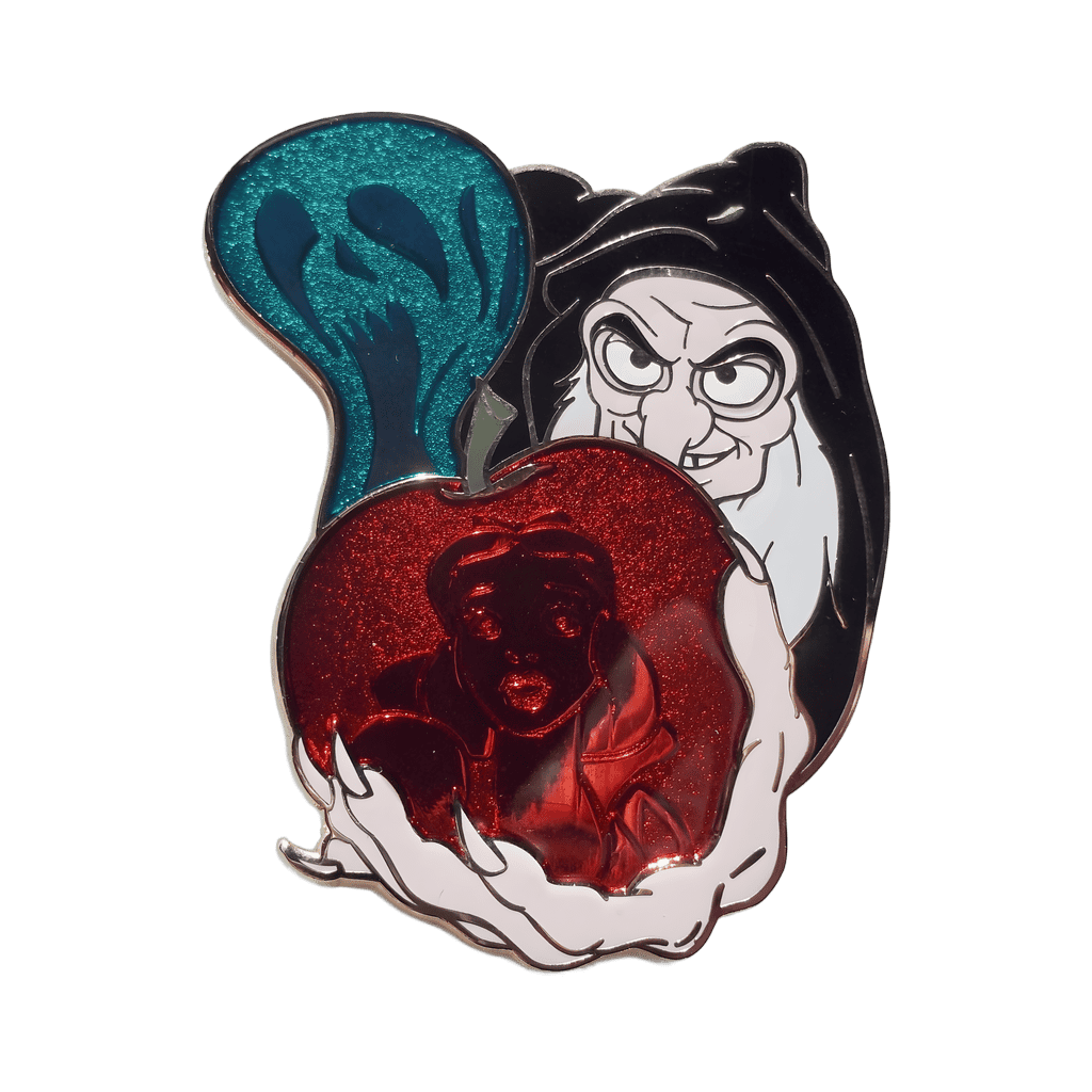 Old Hag offering her Apple Disney pin
