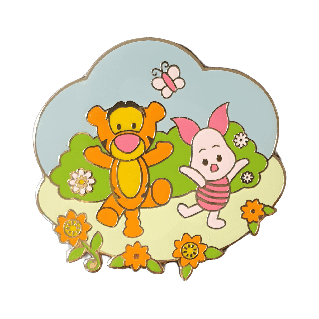 Tigger and Piglet Disney pin