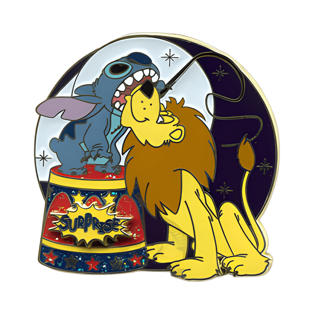 Stitch the Lion Tamer Disney pin