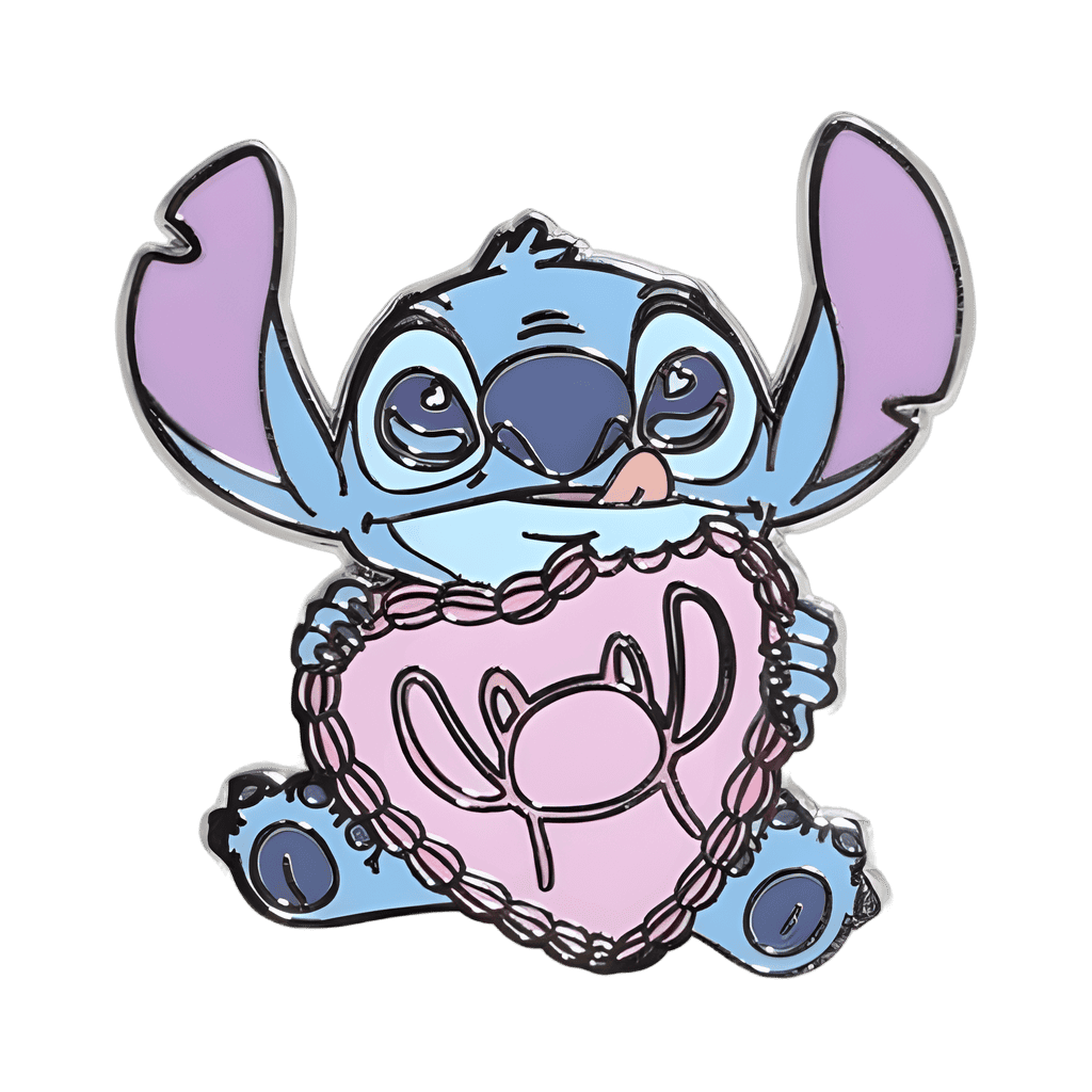 Stitch w/ Cake Tart Disney pin