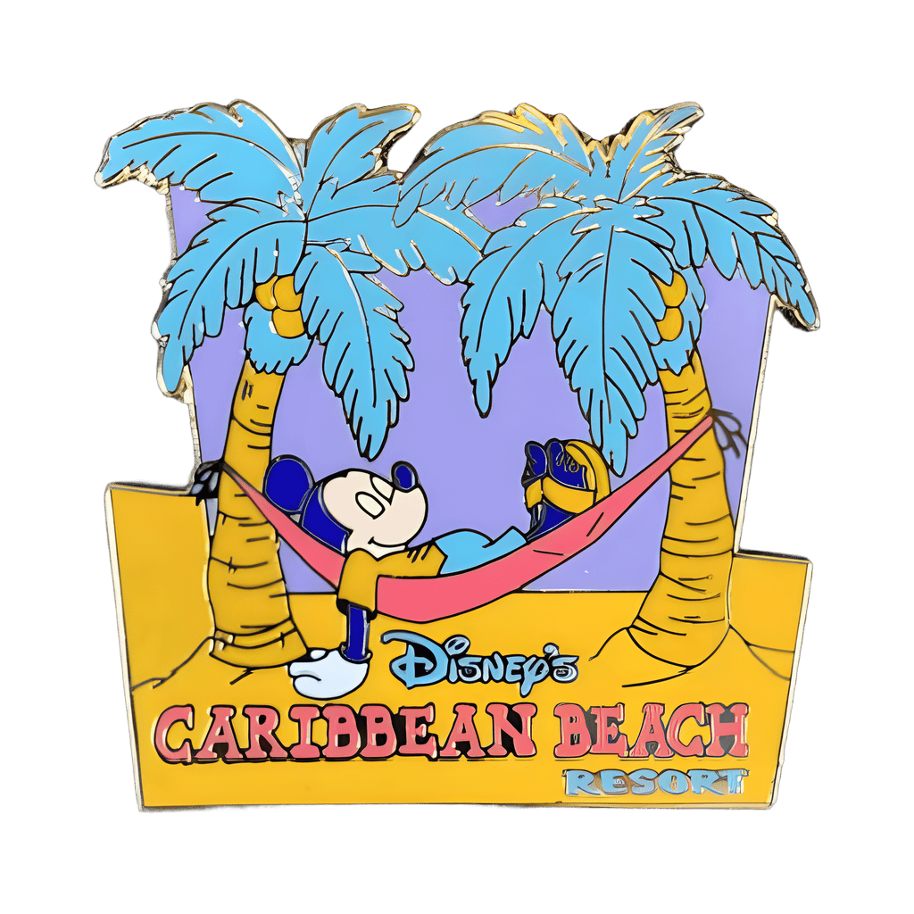 Mickey in Hammock Disney pin