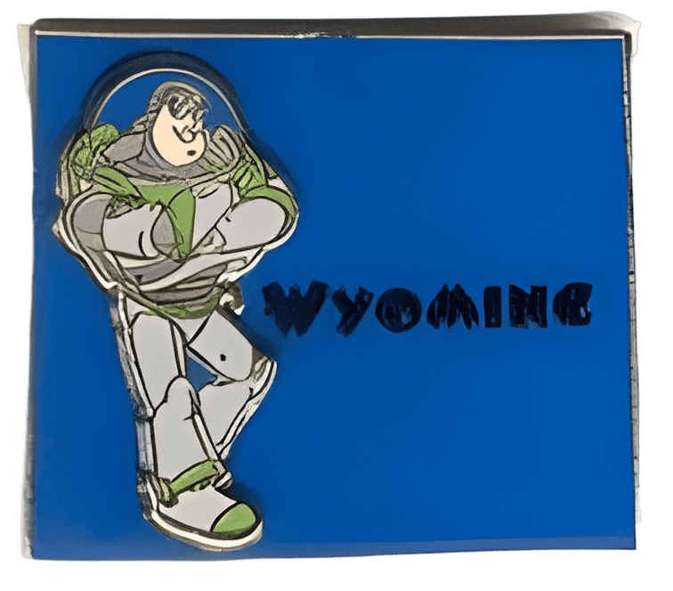 Wyoming - Buzz Lightyear Disney pin