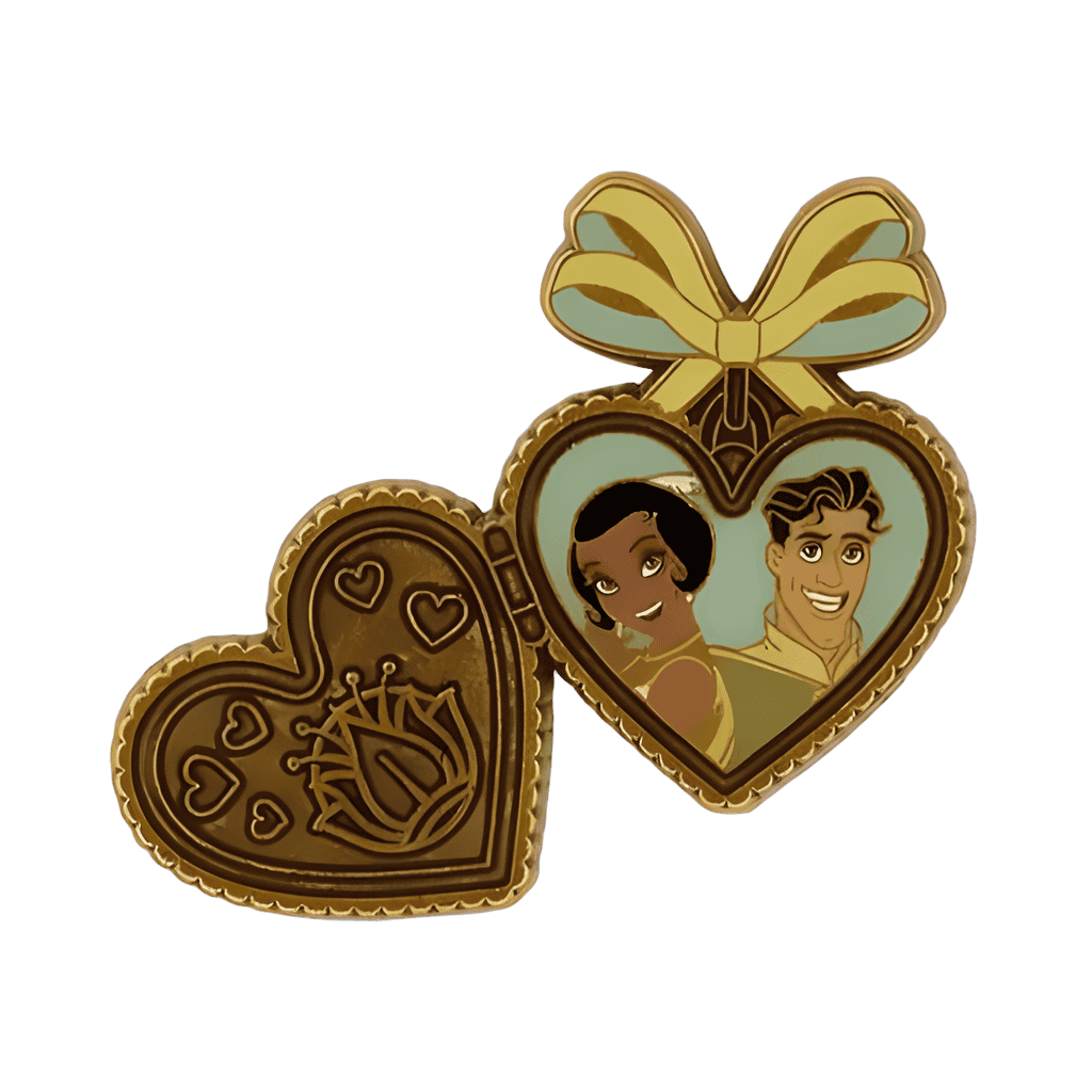 Tiana and Naveen Disney pin