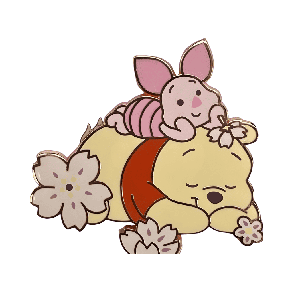 Pooh and Piglet Disney pin