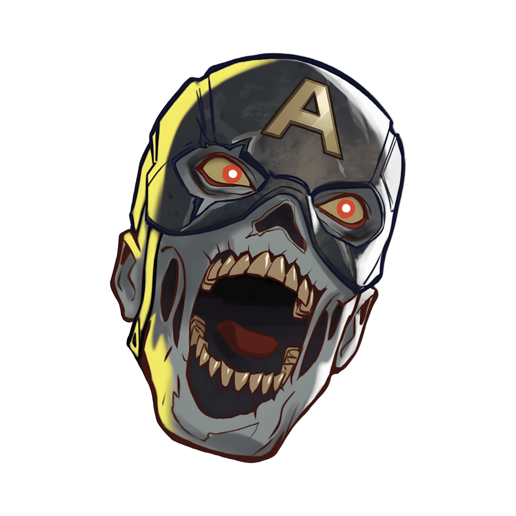 Marvel Zombies - Captain America Disney pin