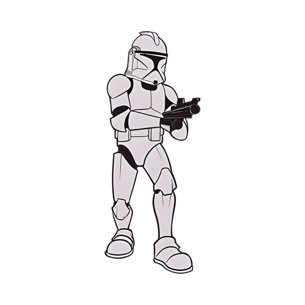 Clone Trooper Disney pin