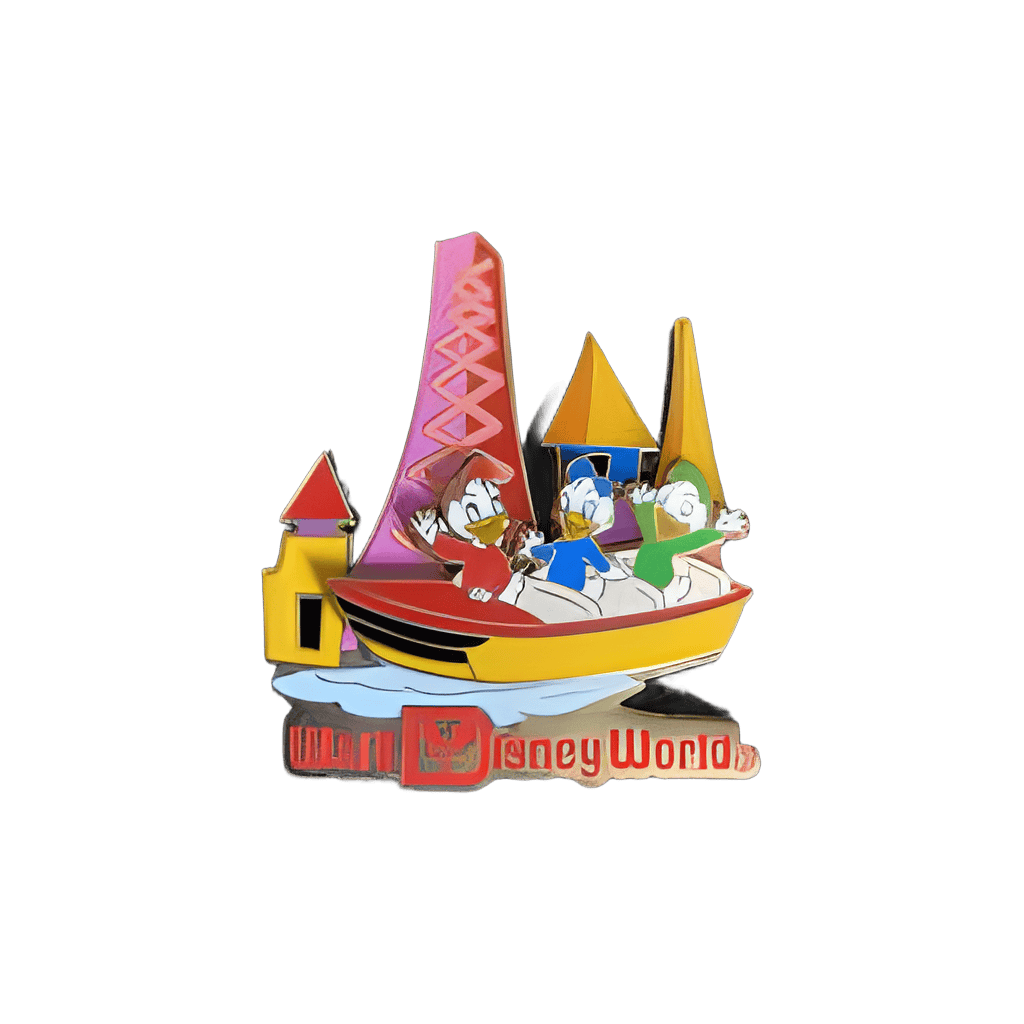 Fantasyland with Huey, Dewey & Louie Disney pin