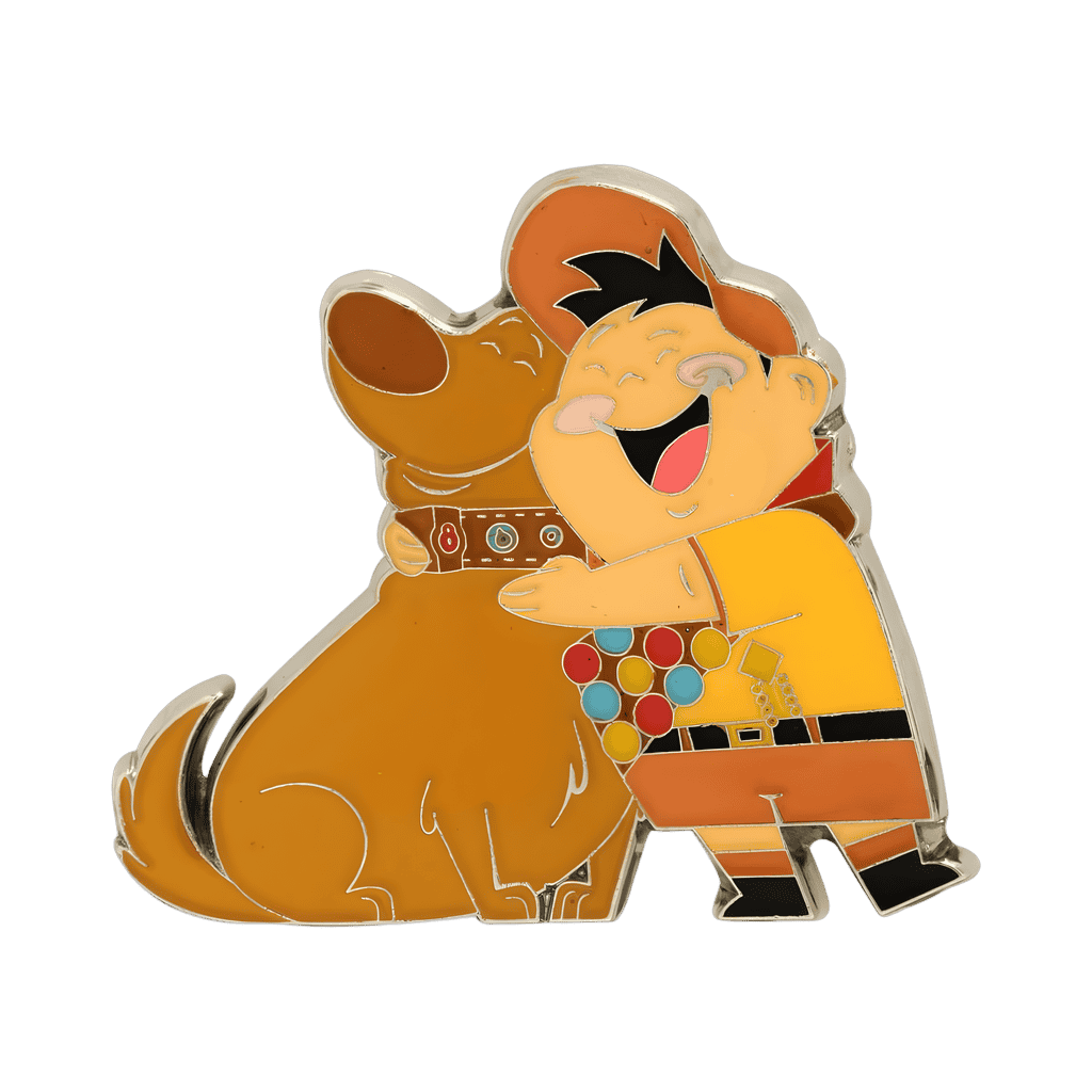 Russell & Dug Hugging UP Disney pin