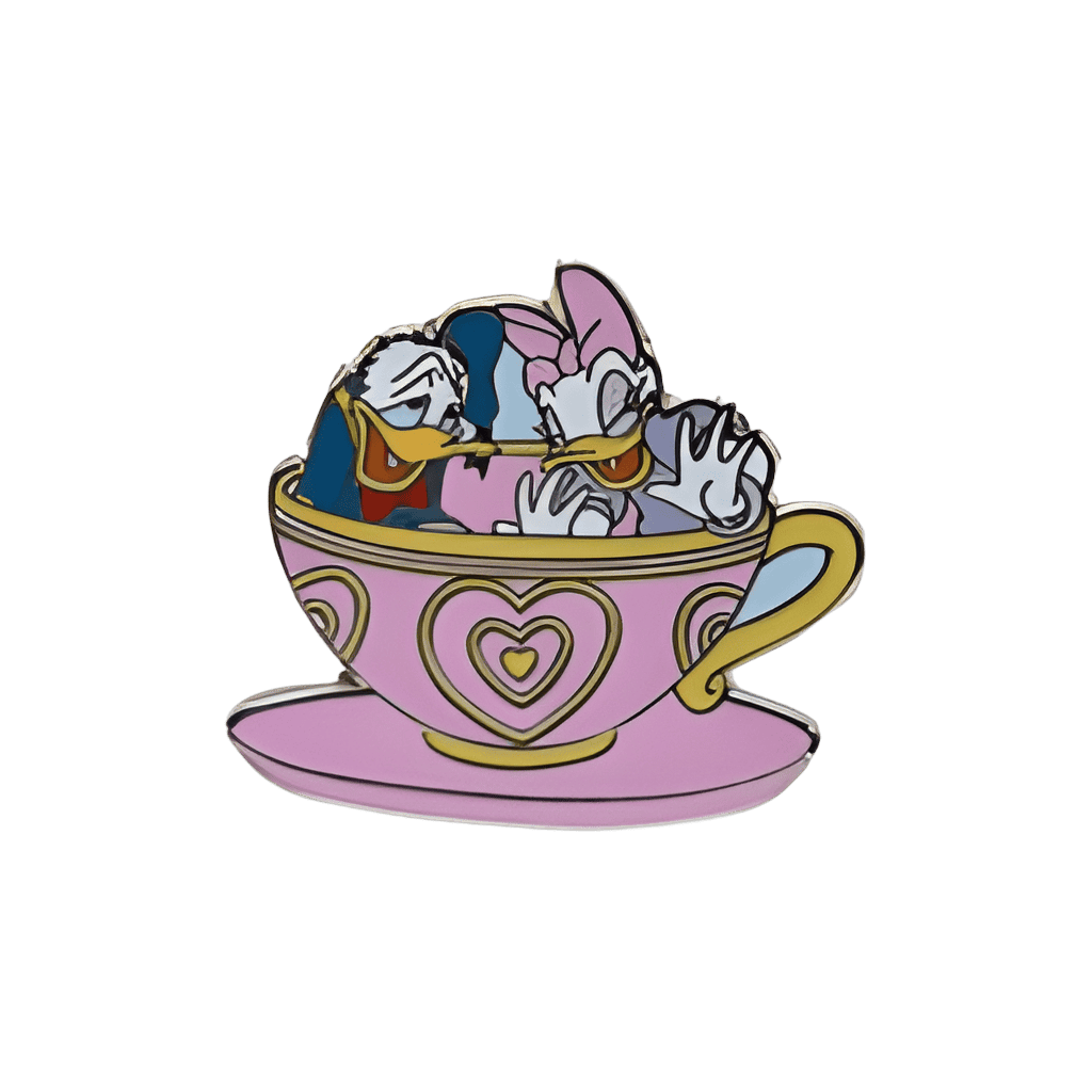 Rides Mystery Collection - Donald and Daisy on Teacup Disney pin