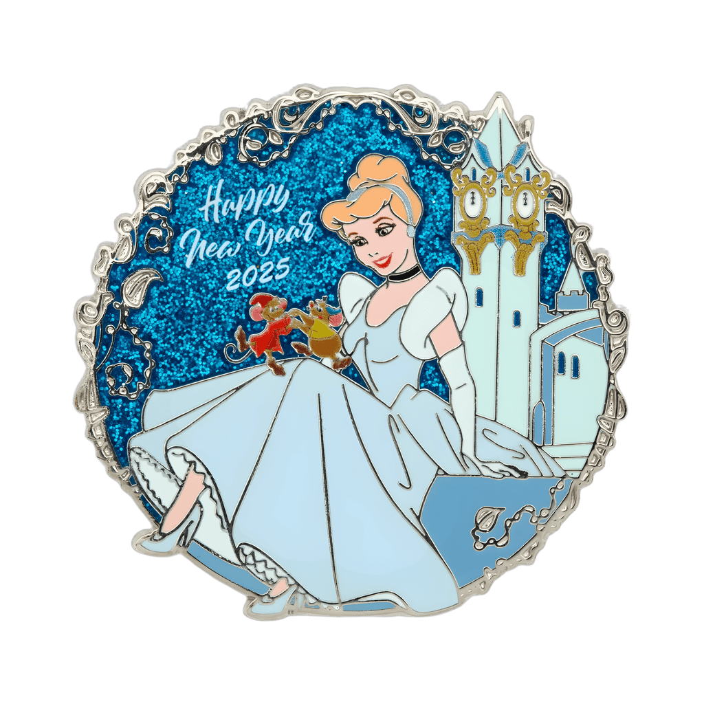 Happy New Year 2025 with Cinderella Disney pin