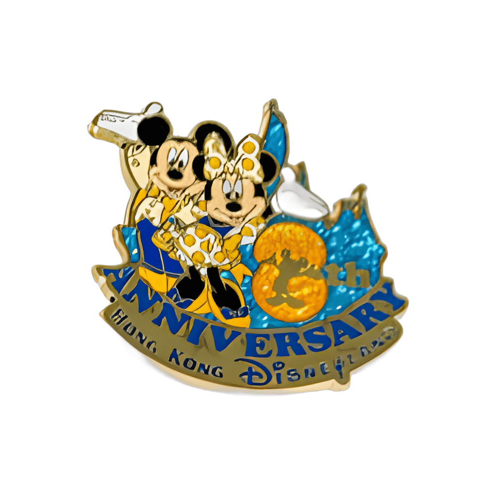 Mickey and Minnie Disney pin