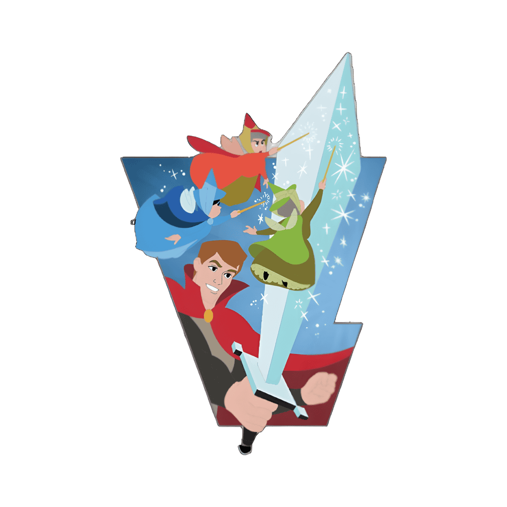 Phillip and the Good Fairies Disney pin