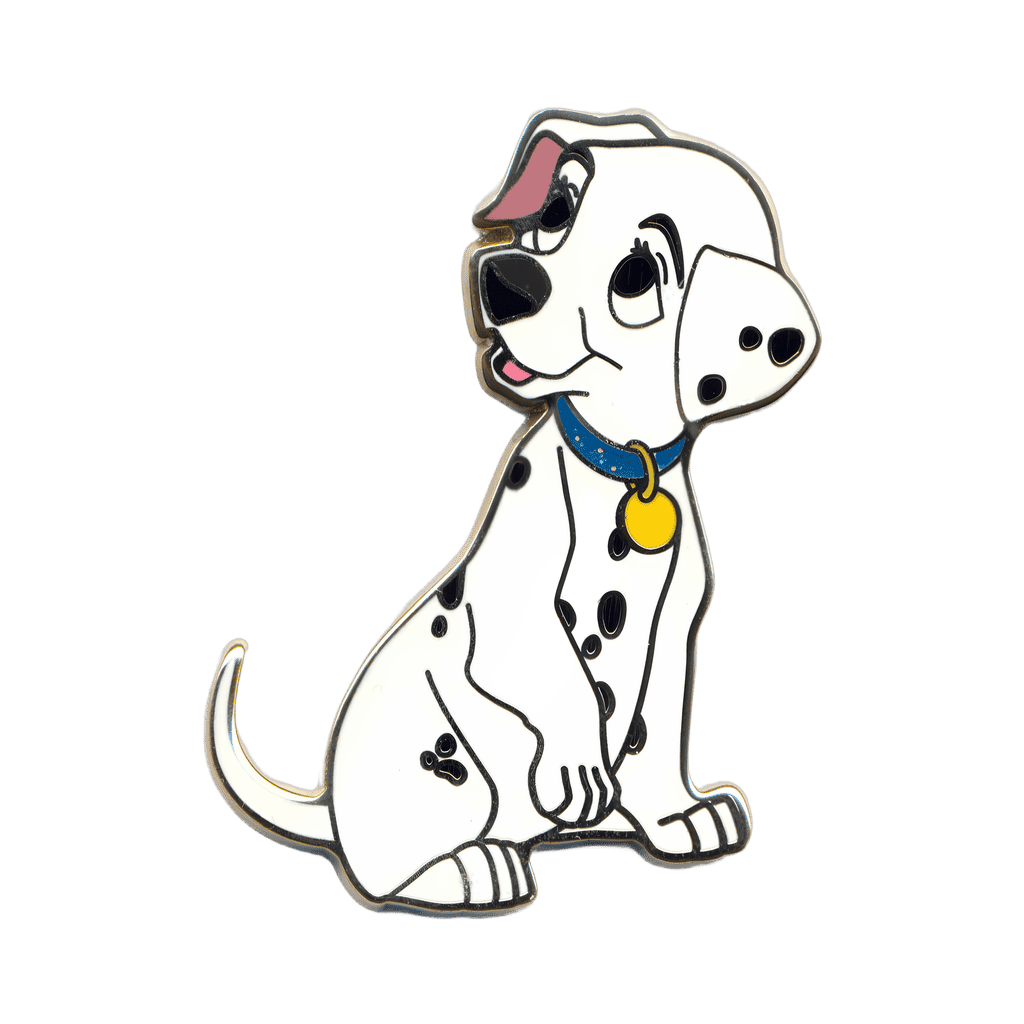 Penny in Blue Glitter Collar Disney pin